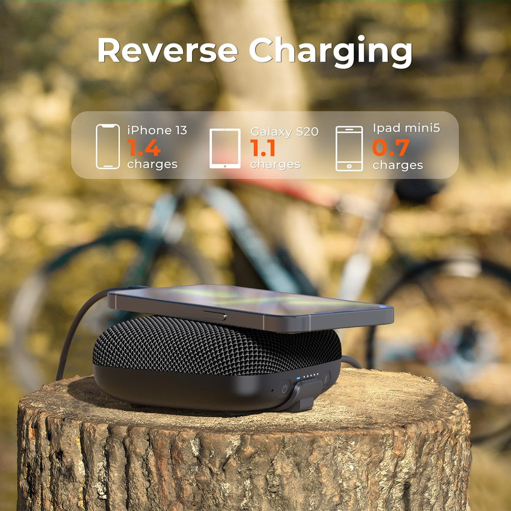 Tribit StormBox Micro 2 Bluetooth Speaker, IP67, XBass, Wireless Pairing