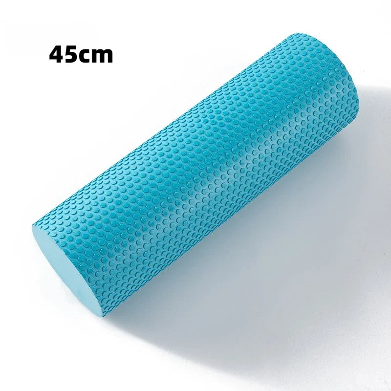 30/45/60cm Eva Foam Roller Yoga Column Pilates Massage Roller Muscle Tissue Yoga Block Home Fitness Gym Sport Equipment