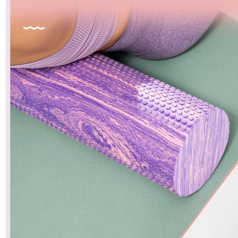 30/45/60cm Eva Foam Roller Yoga Column Pilates Massage Roller Muscle Tissue Yoga Block Home Fitness Gym Sport Equipment