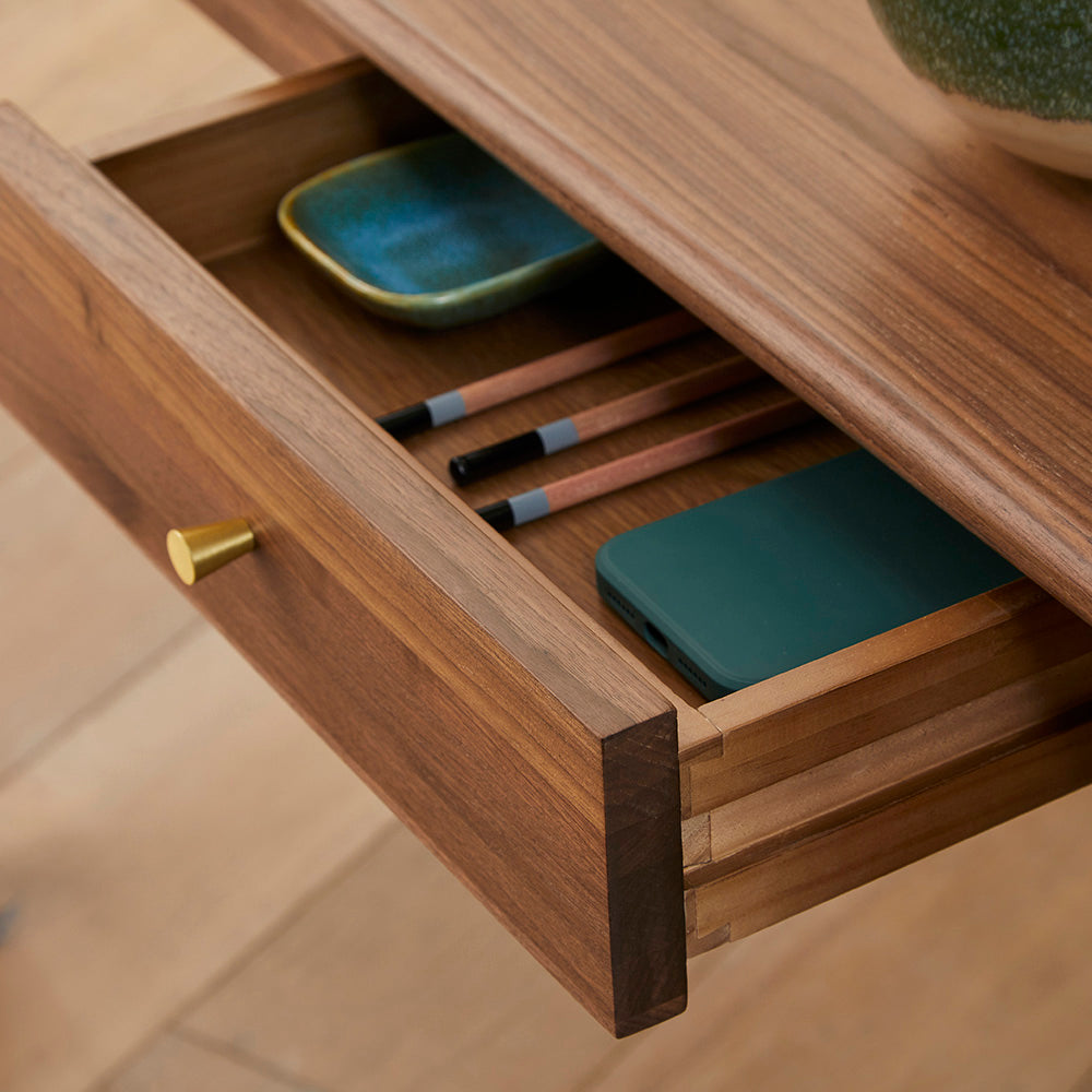 Wright Walnut Desk and Dressing Table
