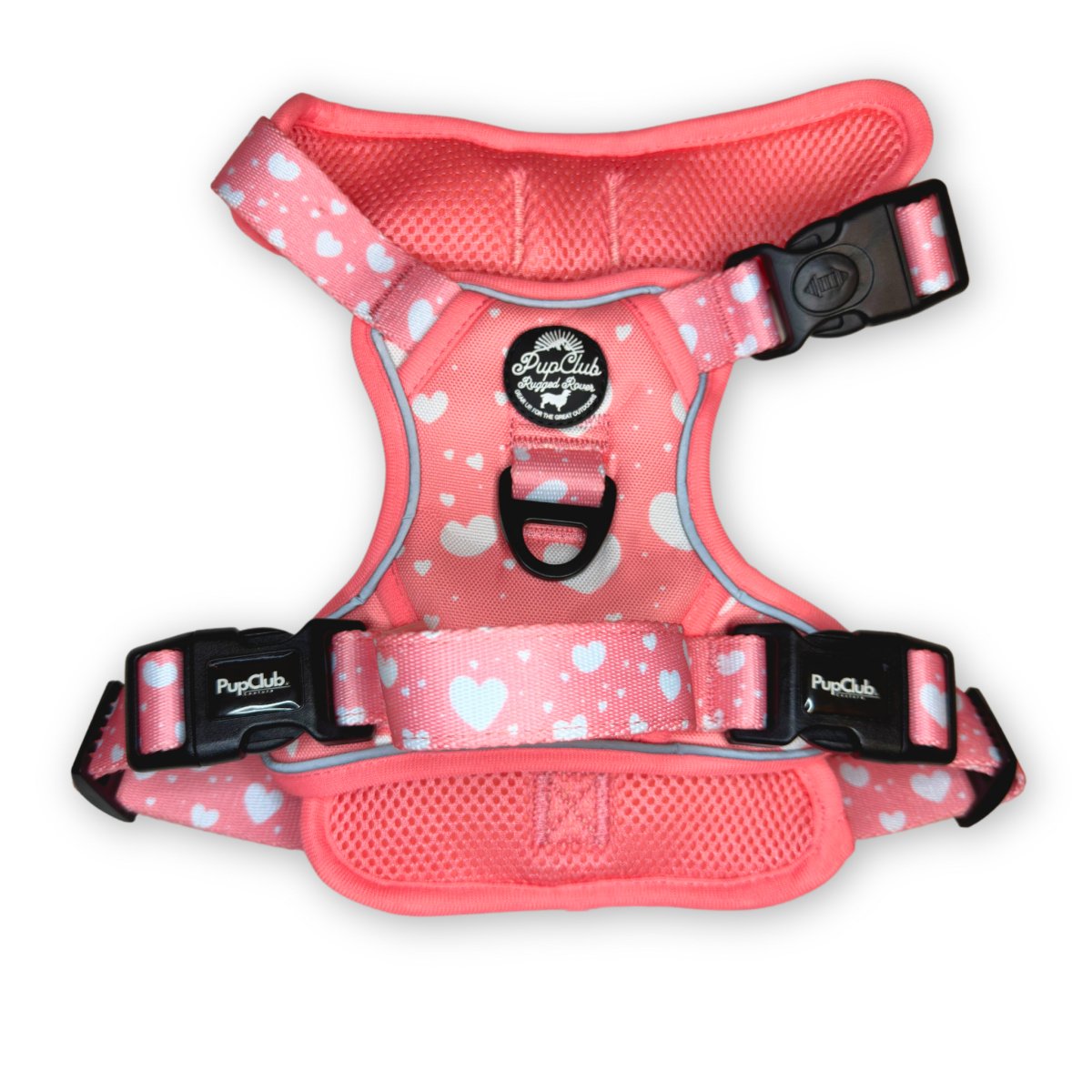 Rugged Rover™ Harness - Peachy Hearts
