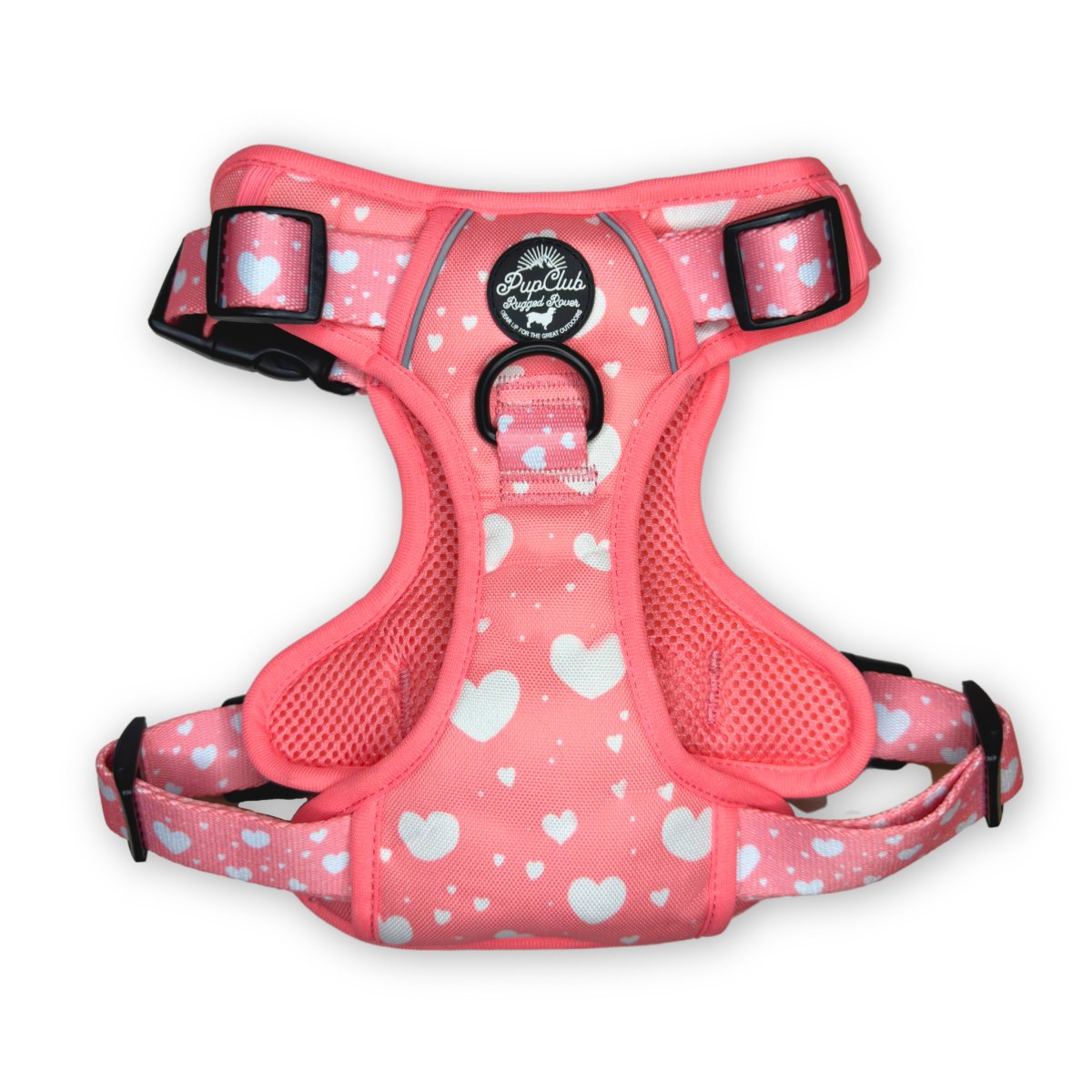Rugged Rover™ Harness - Peachy Hearts
